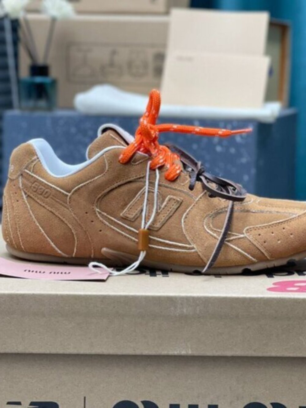 Women's Miu Miu x New Balance 530 SL Sneakers - Picture 4 of 9